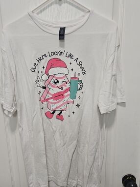 Out Here Looking Like A Snack Christmas Shirt